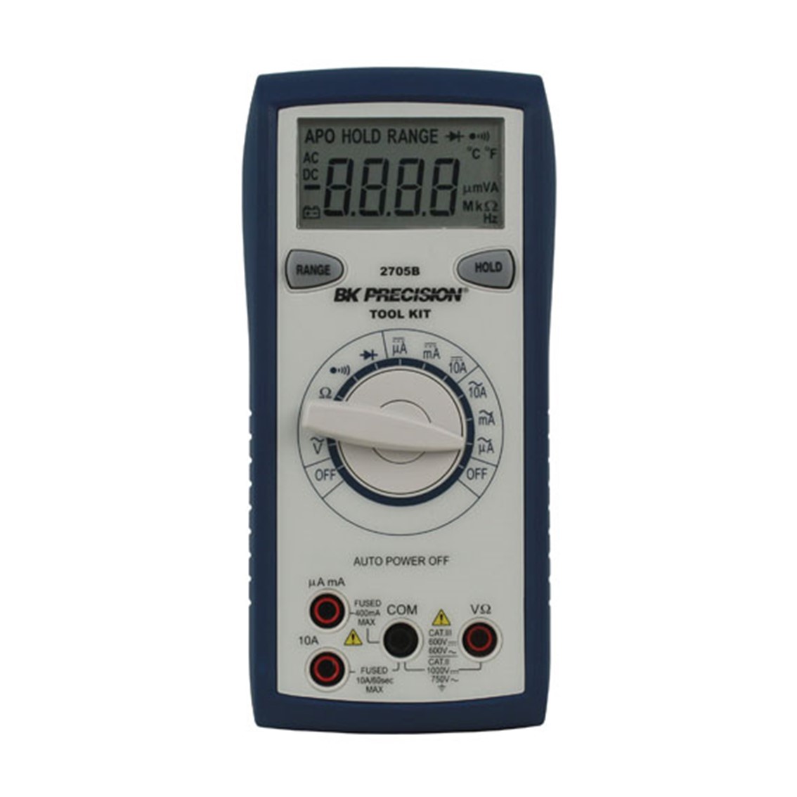 BK PRECISION 2705B  휴대용 디지탈 멀티미터 자동 범위 지정 DC ~1000V/AC ~750V