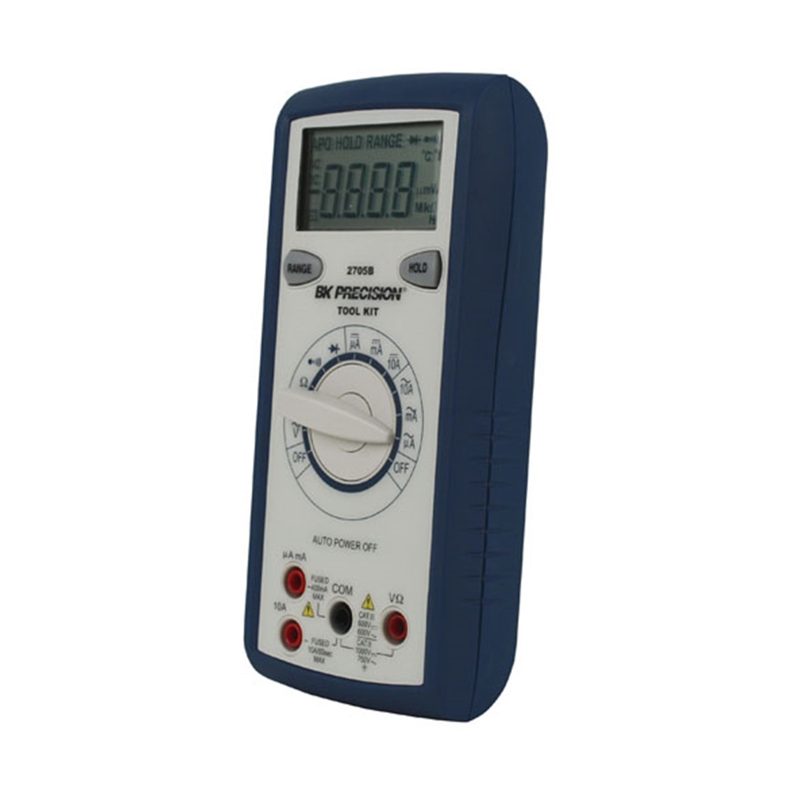 BK PRECISION 2705B  휴대용 디지탈 멀티미터 자동 범위 지정 DC ~1000V/AC ~750V