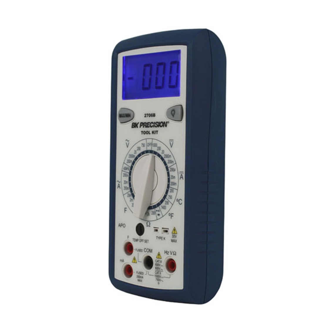 BK PRECISION 2706B  휴대용 디지탈 멀티미터 (온도측정 수동 범위 지정)