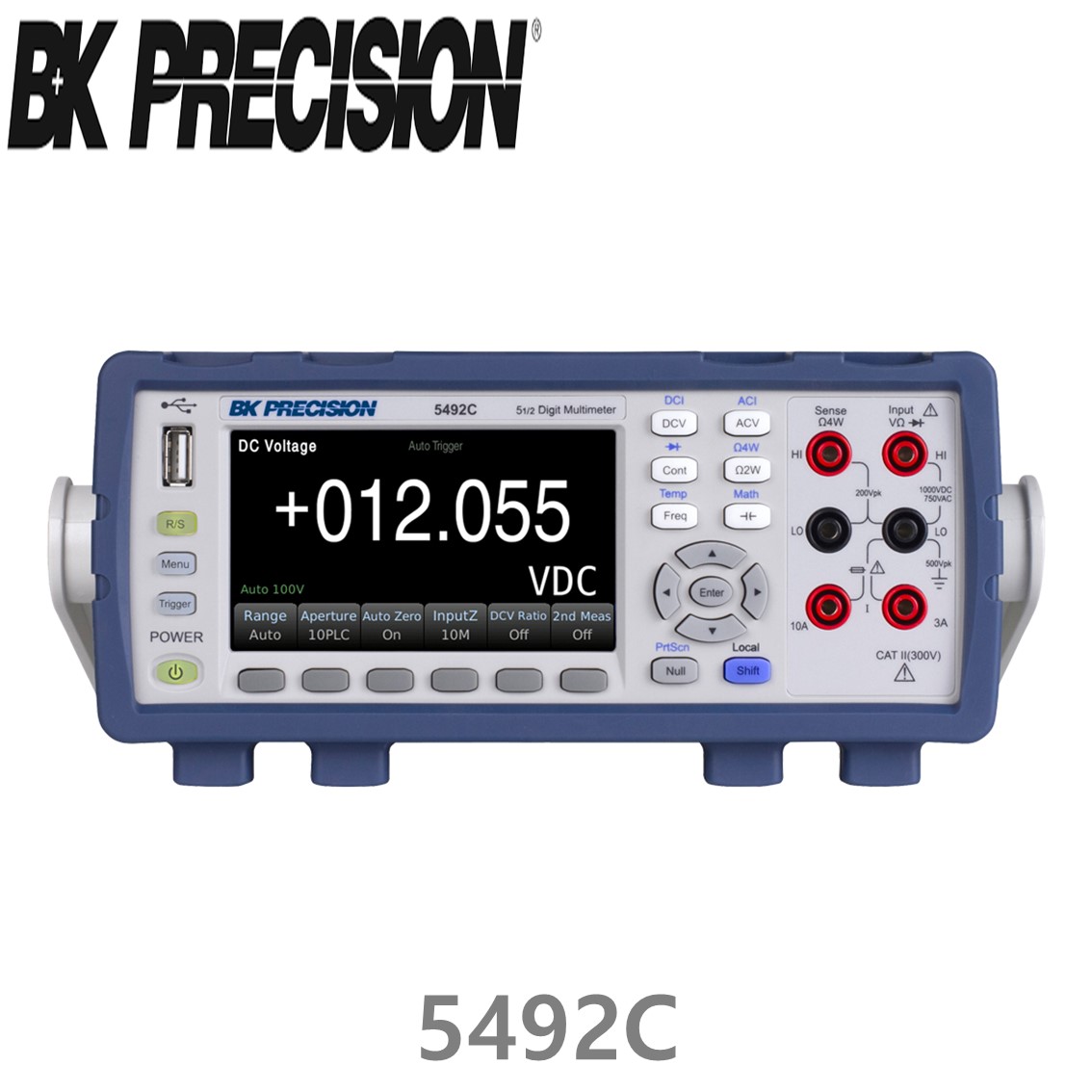 [ BK Precision ] 5492C  5 1/2 벤치타입 디지털 멀티미터