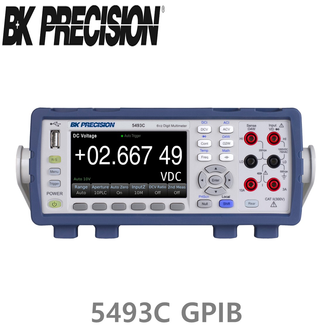 [ BK Precision ] 5493C GPIB  6 1/2 벤치형 디지털 멀티미터 (GPIB포함)