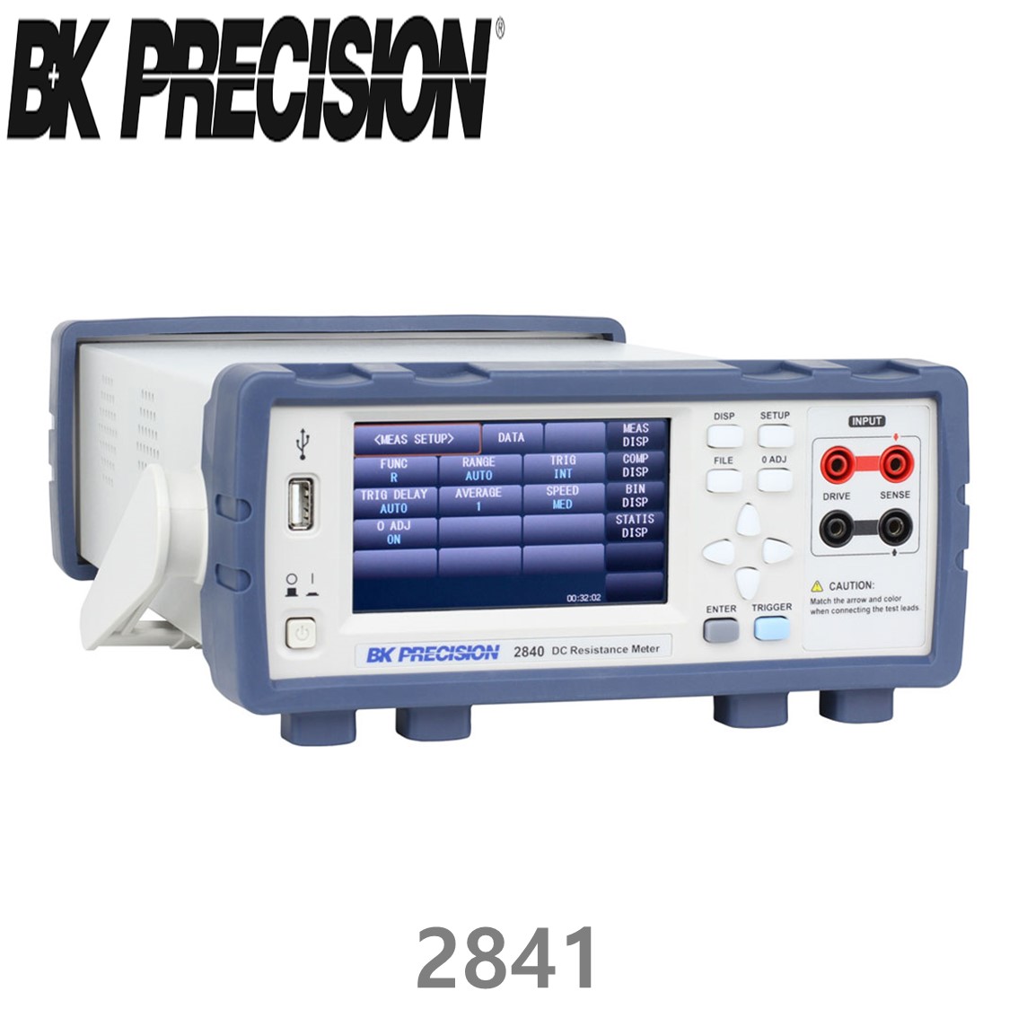 [ BK Precision ] 2841  밀리옴미터 DC저항측정기(온도보정기능)