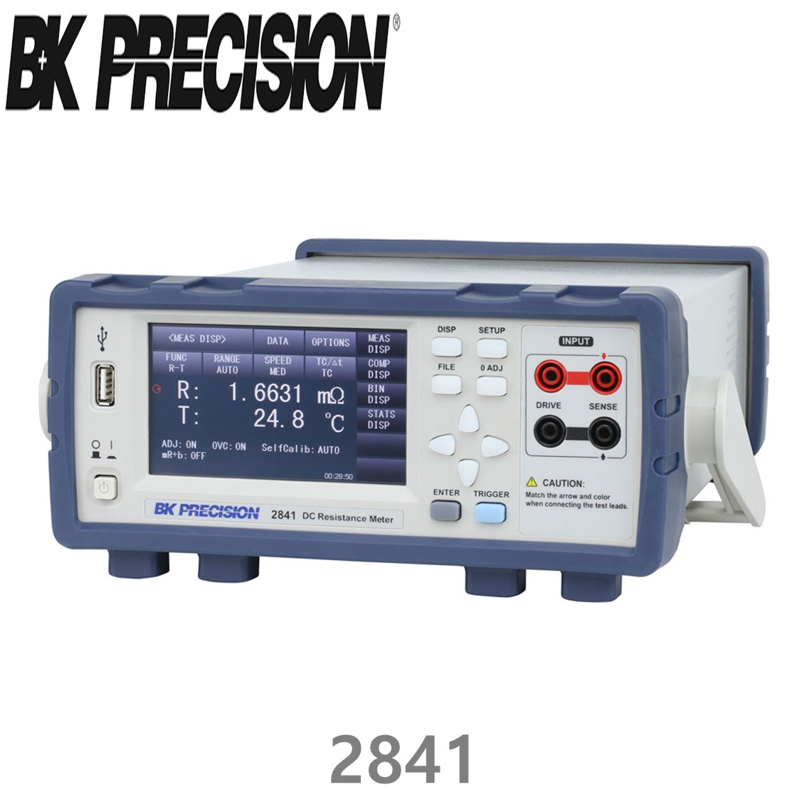 [ BK Precision ] 2841  밀리옴미터 DC저항측정기(온도보정기능)