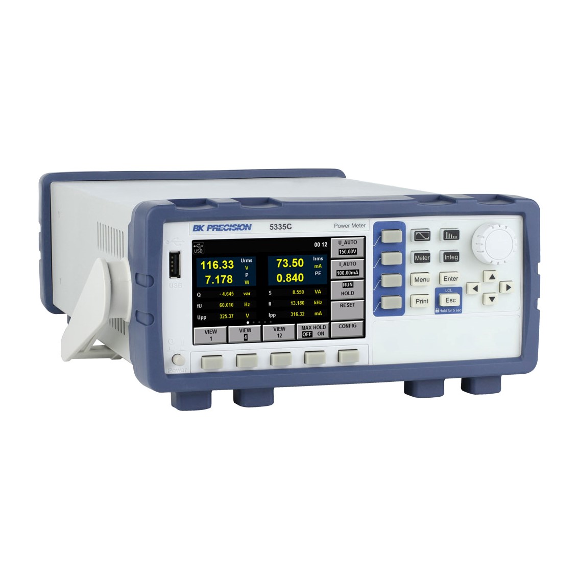 BK PRECISION 5335C  파워미터, 전력계 600Vrms(Cat II) 및 20Arms (GPIB 없슴)