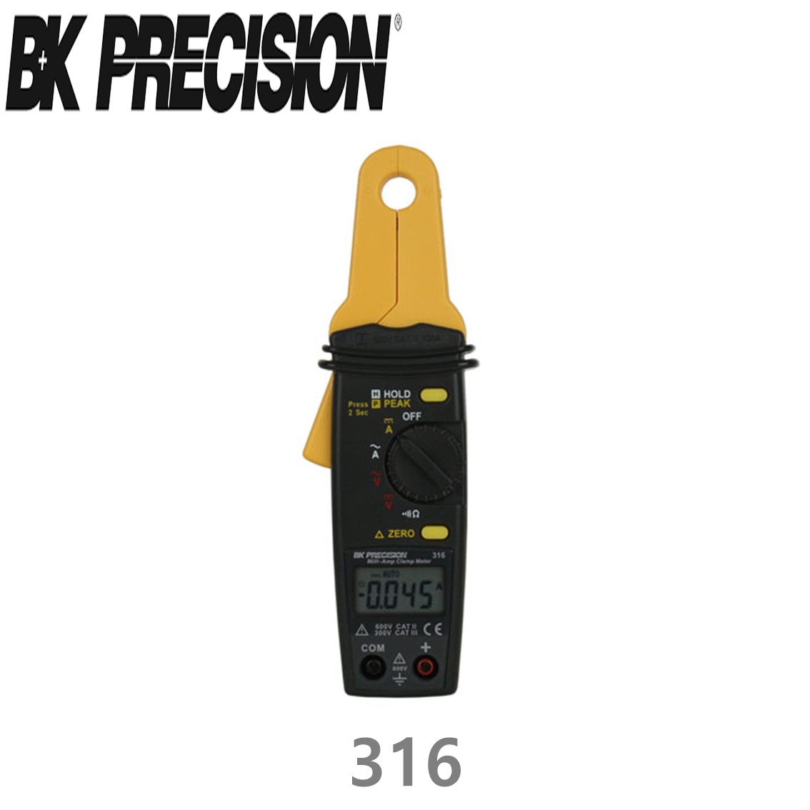[ BK Precision ] 316  미니 AC/DC 클램프미터
