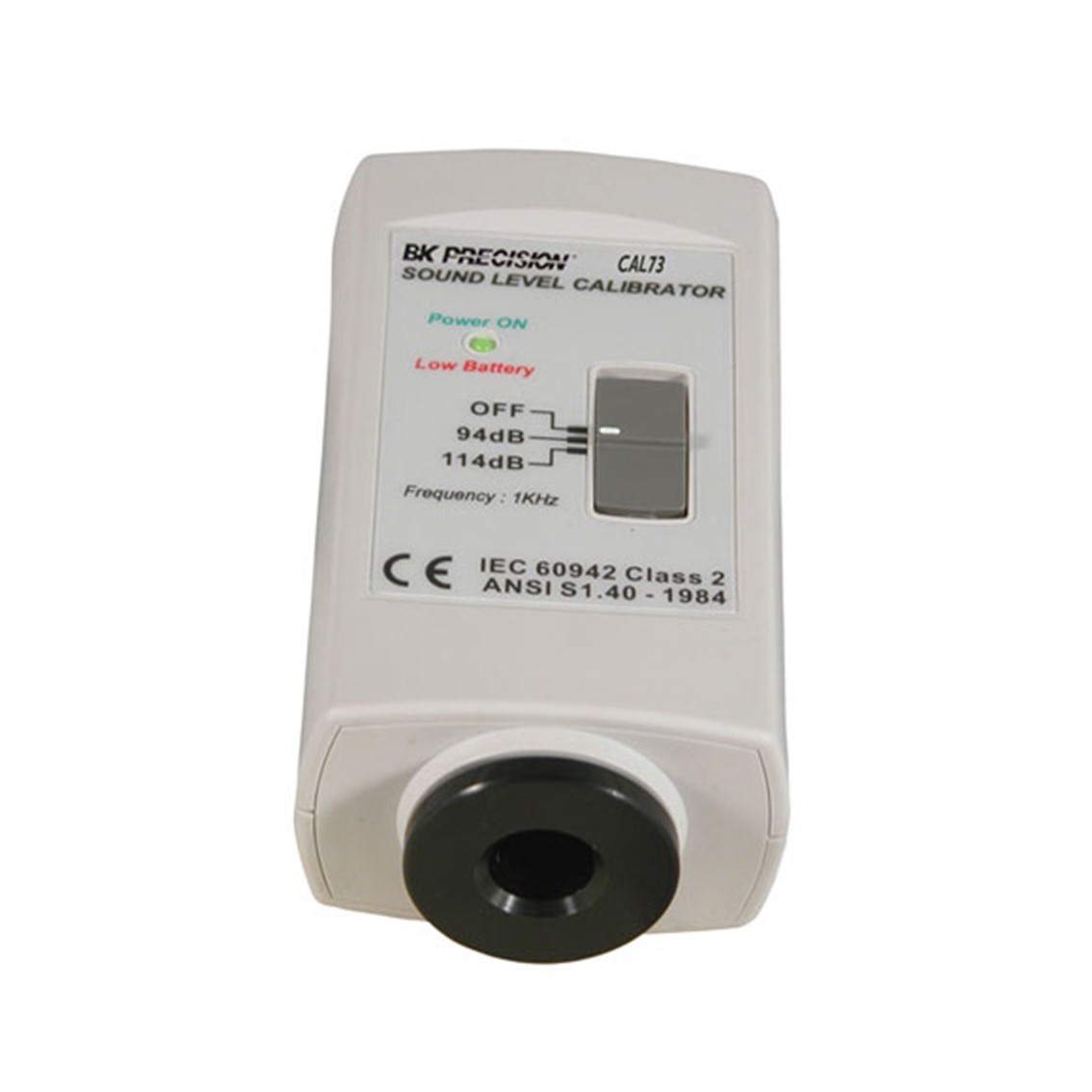 BK PRECISION CAL73   소음교정기,소음계,표준 음향 교정기(94dB, 1KHz 사인파)