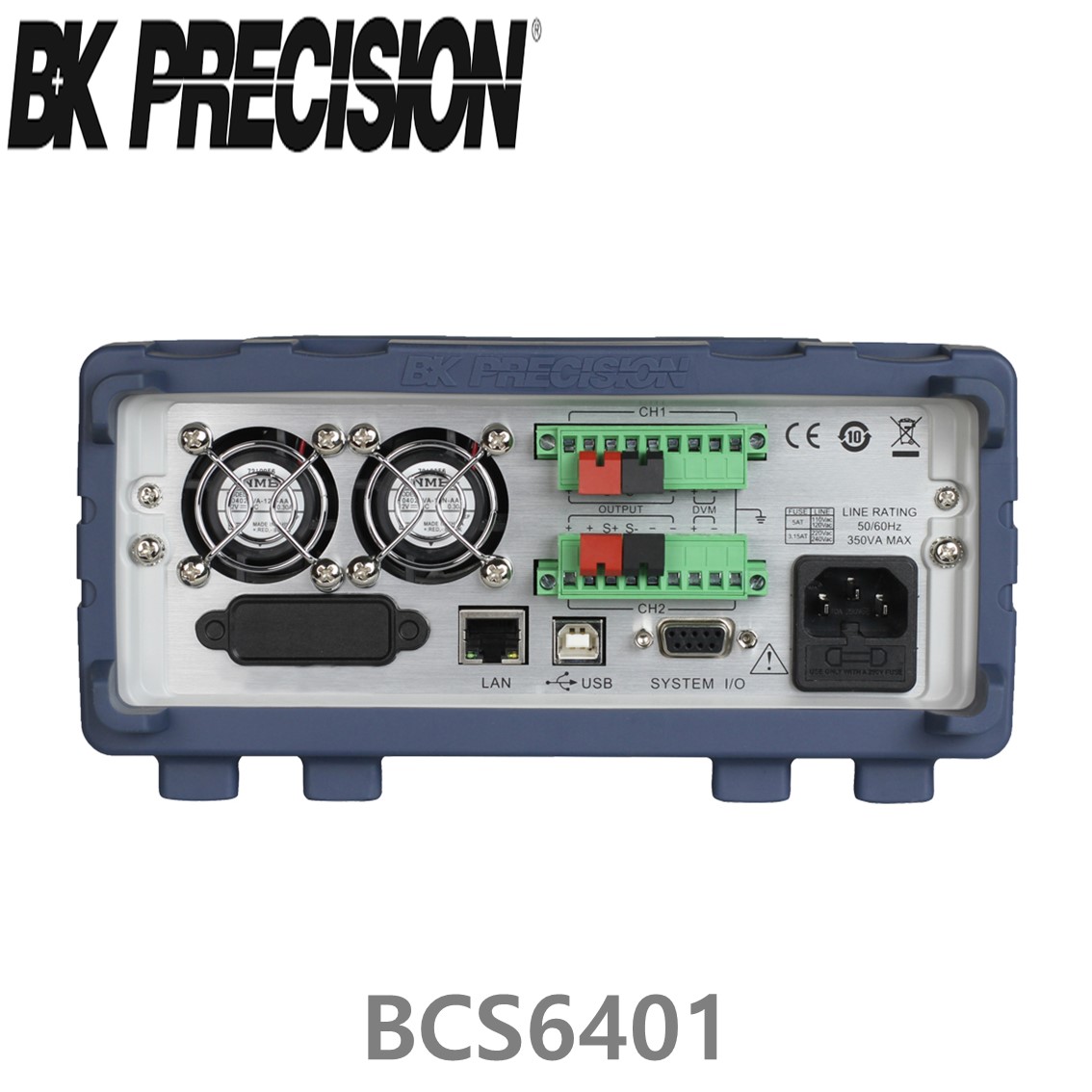 [ BK Precision ] BCS6401  90W 듀얼 채널 배터리 충전기/시뮬레이터 (채널당 45W)