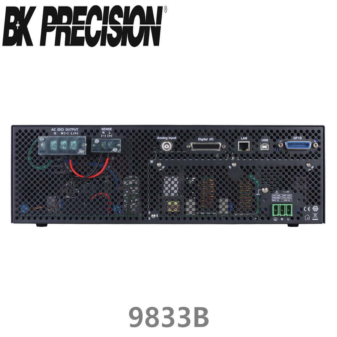 [ BK Precision ] 9833B  프로그래머블 AC파워소스 3000VA