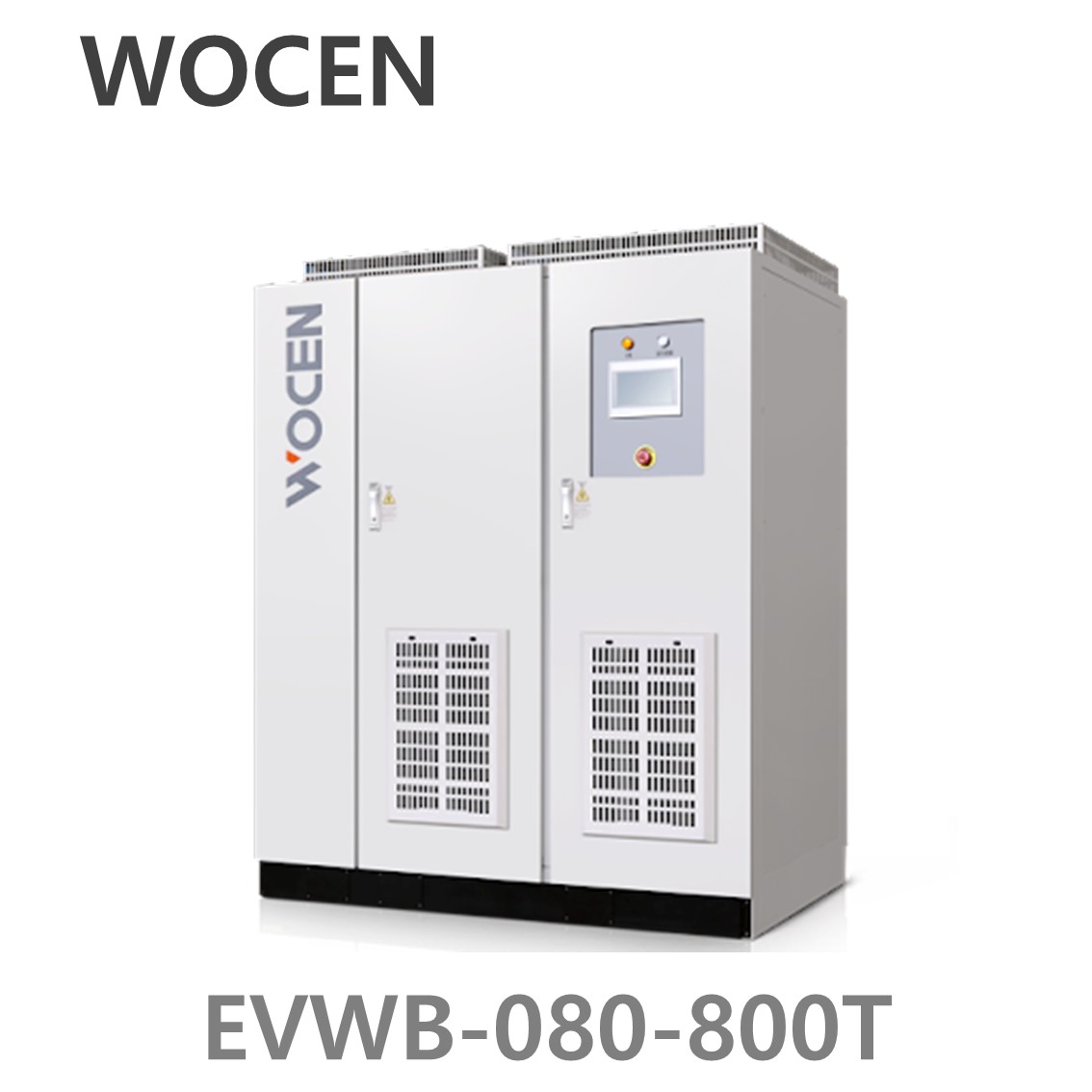 [ WOCEN ] EVWB-080-800T  고전압 대용량 양방향 DC전원공급기 24V~800V/300A/80KW