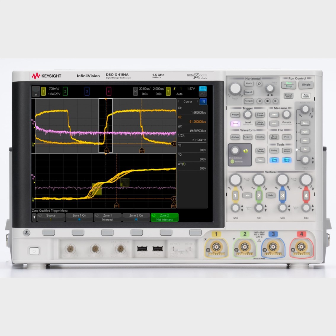 [ KEYSIGHT ] DSOX4034A  4채널/350MHz 디지탈오실로스코프