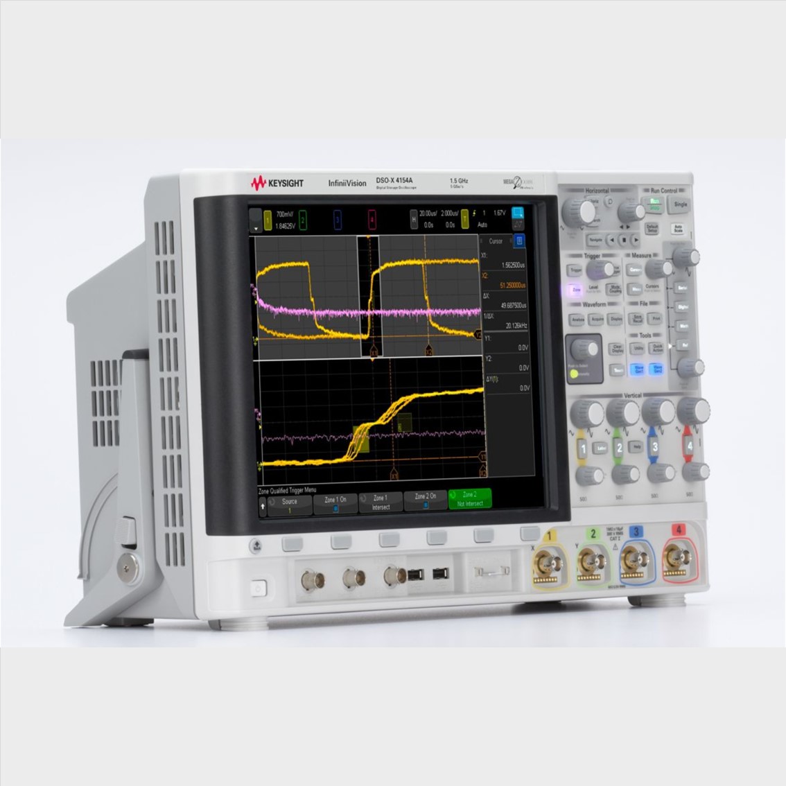 KEYSIGHT DSOX4054A  4채널/500MHz 디지탈오실로스코프