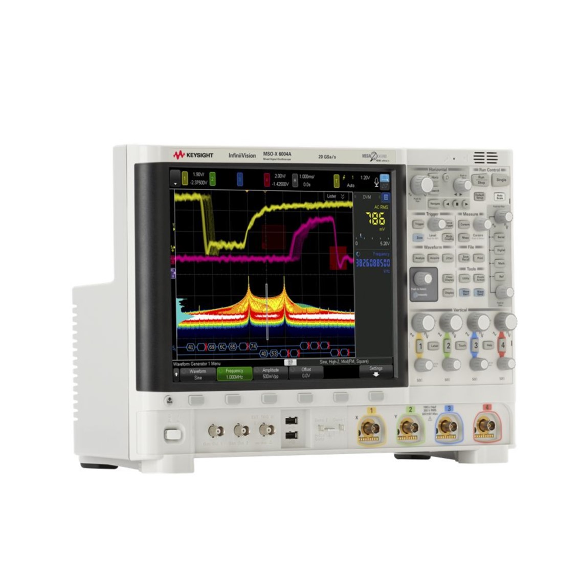 KEYSIGHT MSOX6004A  4채널/1GHz/디지탈16채널 오실로스코프