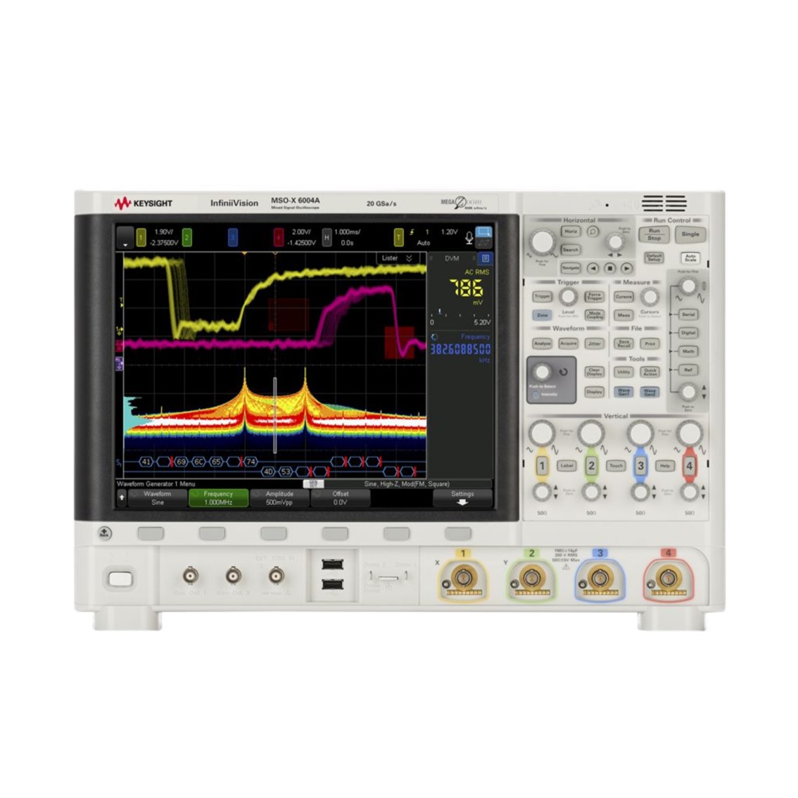 KEYSIGHT MSOX6004A  4채널/1GHz/디지탈16채널 오실로스코프