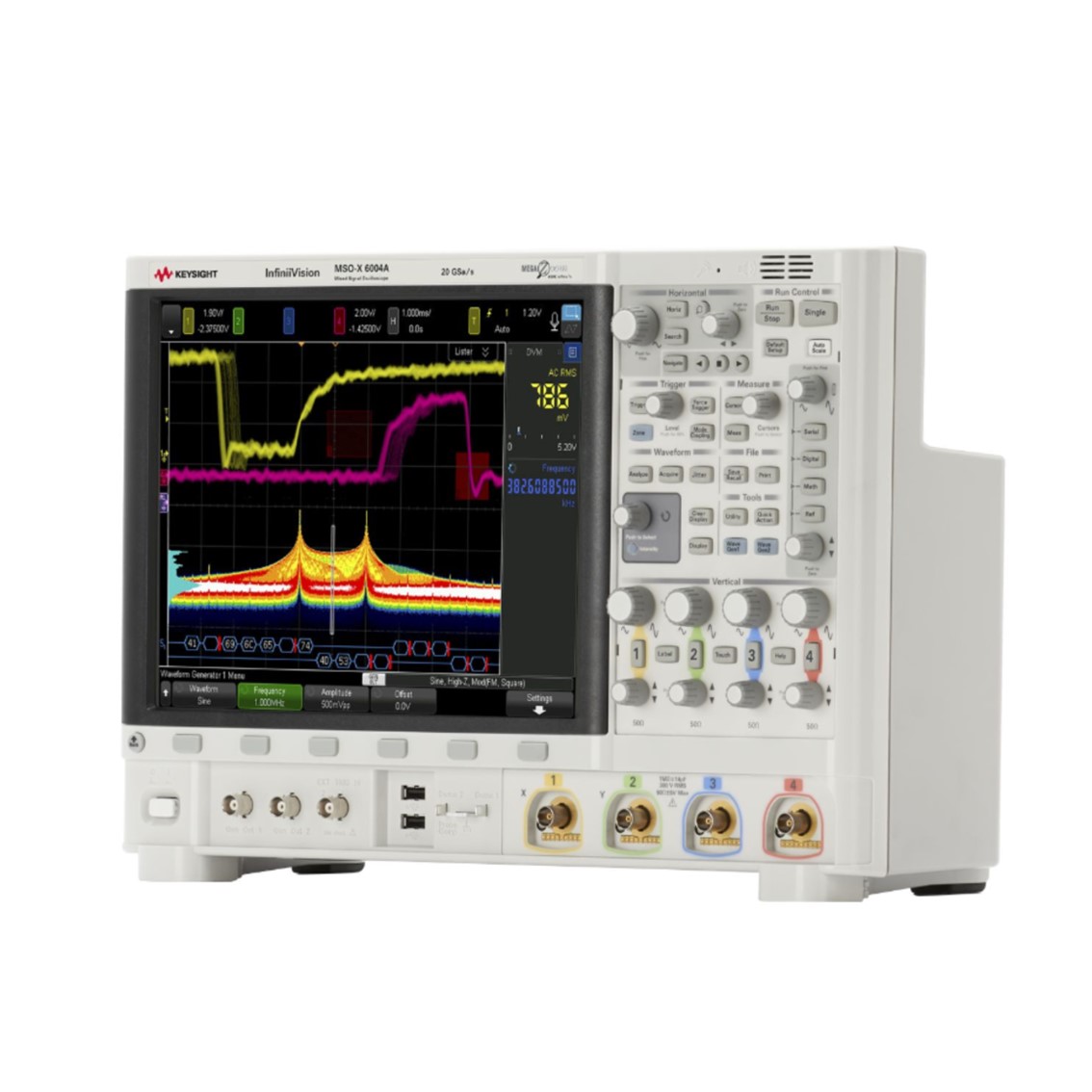 KEYSIGHT MSOX6004A  4채널/1GHz/디지탈16채널 오실로스코프