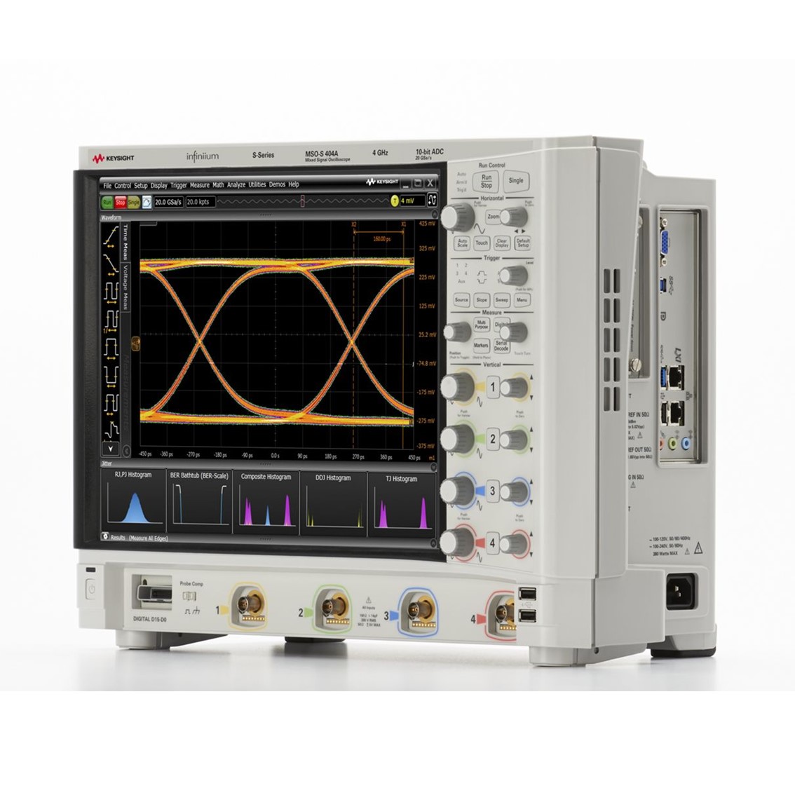 [ KEYSIGHT ] MSOS404A  4채널/4GHz/디지털16채널 고해상도 오실로스코프