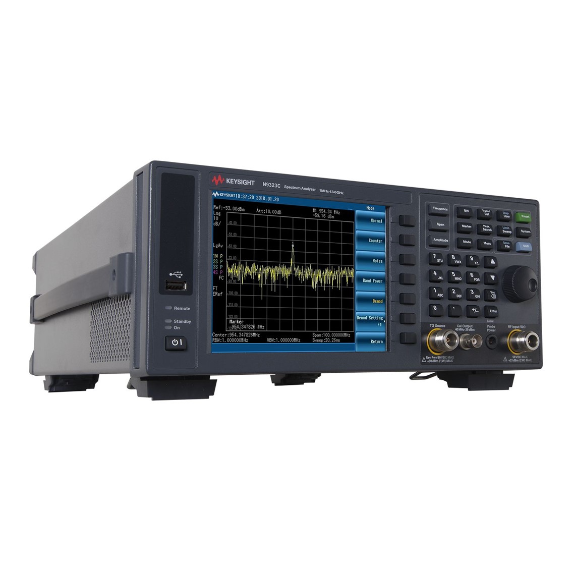 KEYSIGHT N9323C  스펙트럼 분석기 1MHz~13.6GHz