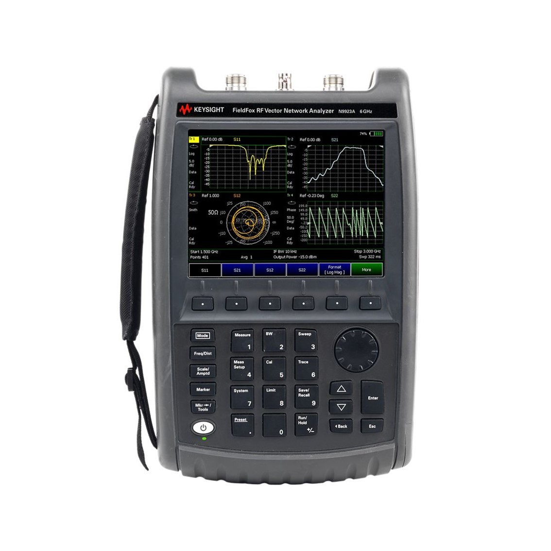 [ KEYSIGHT ] N9923A-104  FieldFox 핸드형 RF 벡터 네트워크 분석기 4GHz