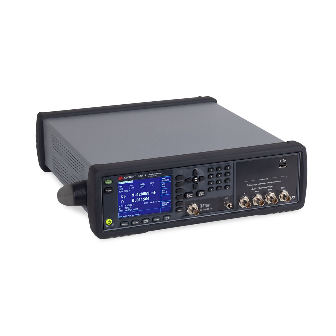 KEYSIGHT E4981A-002  고성능 커패시턴스미터, 120Hz/1kHz Capacitance meter