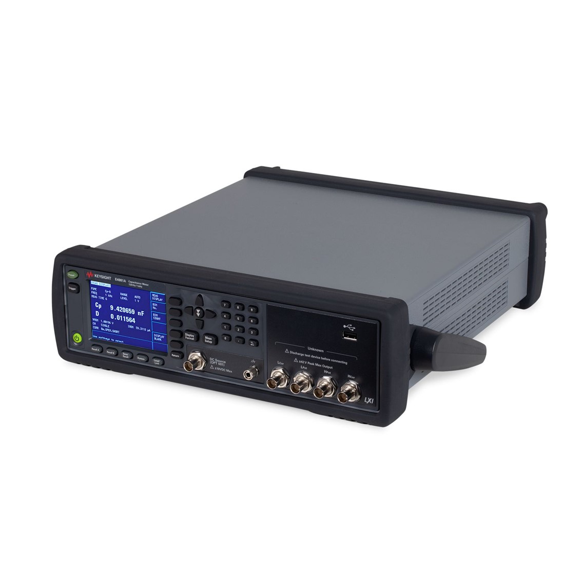 KEYSIGHT E4981A-002  고성능 커패시턴스미터, 120Hz/1kHz Capacitance meter