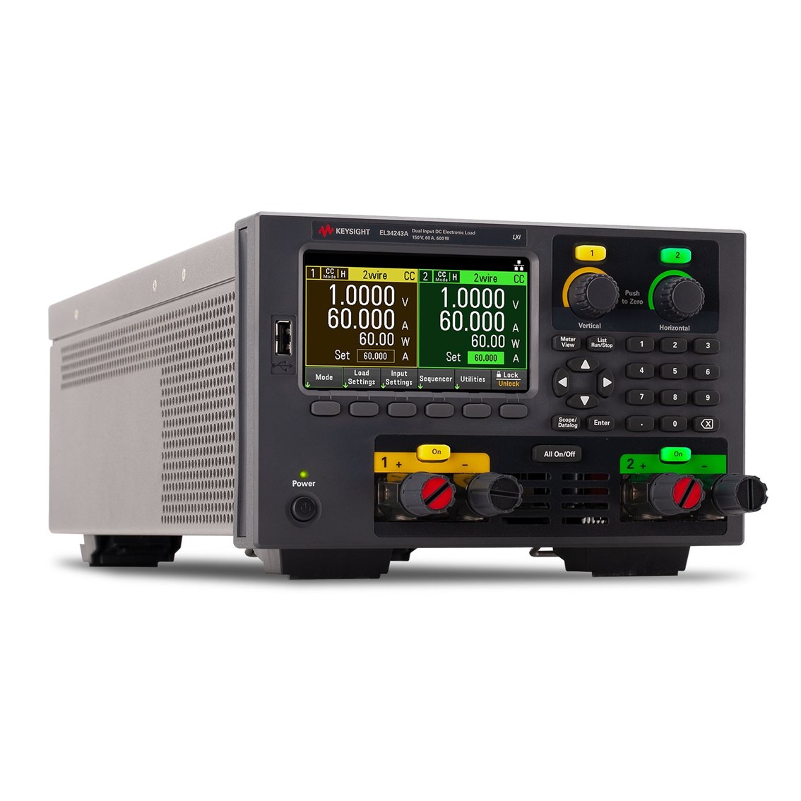 [ KEYSIGHT ] EL34243A DC 전자로드 150V/60A/300W DC Electronic Load