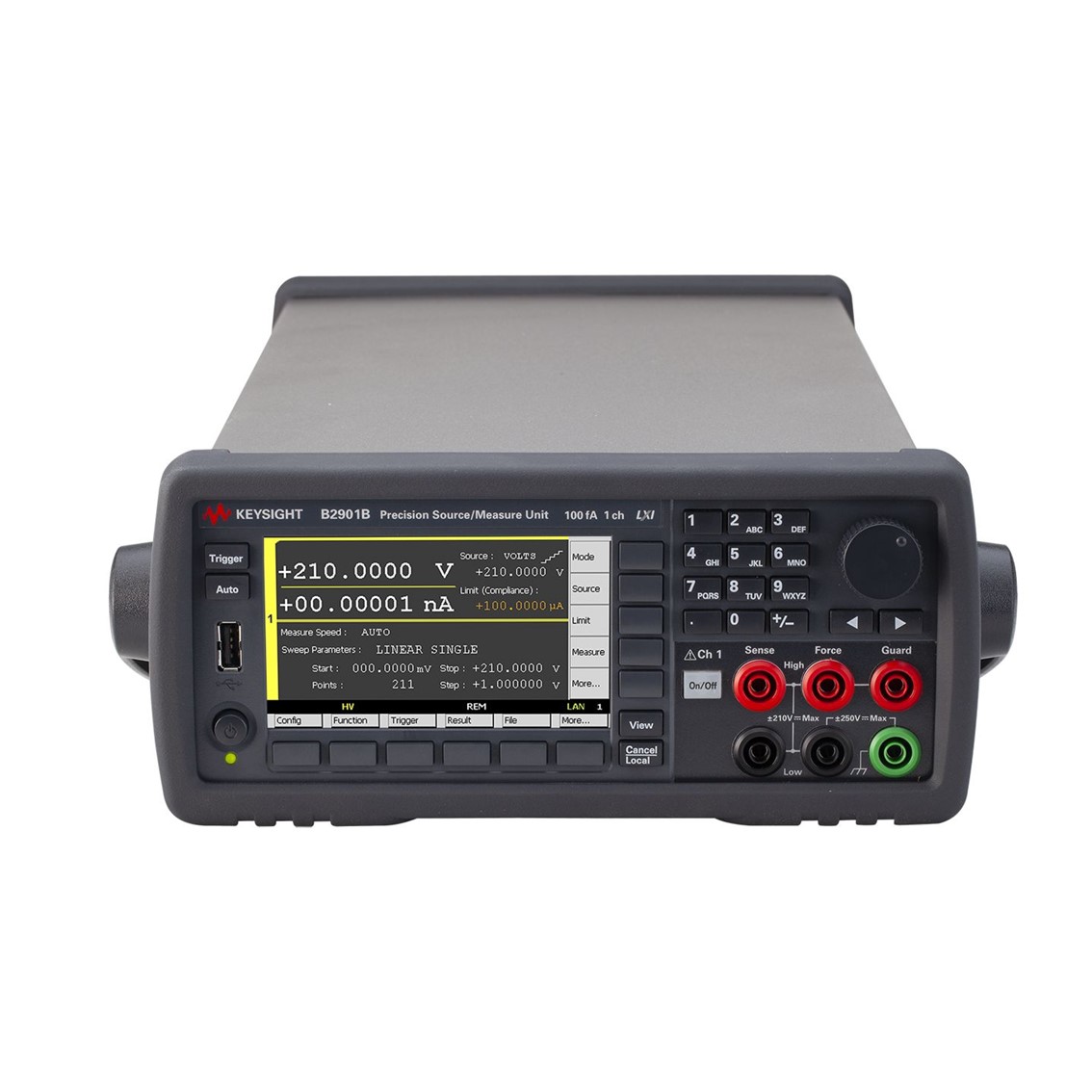 [ KEYSIGHT ] B2901B 정밀 소스 측정 장치 1채널/100fA분해능/210V/3A DC/10.5A pulse
