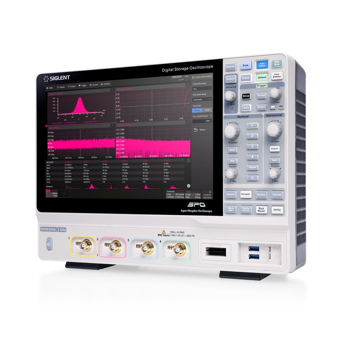 SIGLENT SDS6104A  오실로스코프 4채널/1GHz/5GSa/500Mpts
