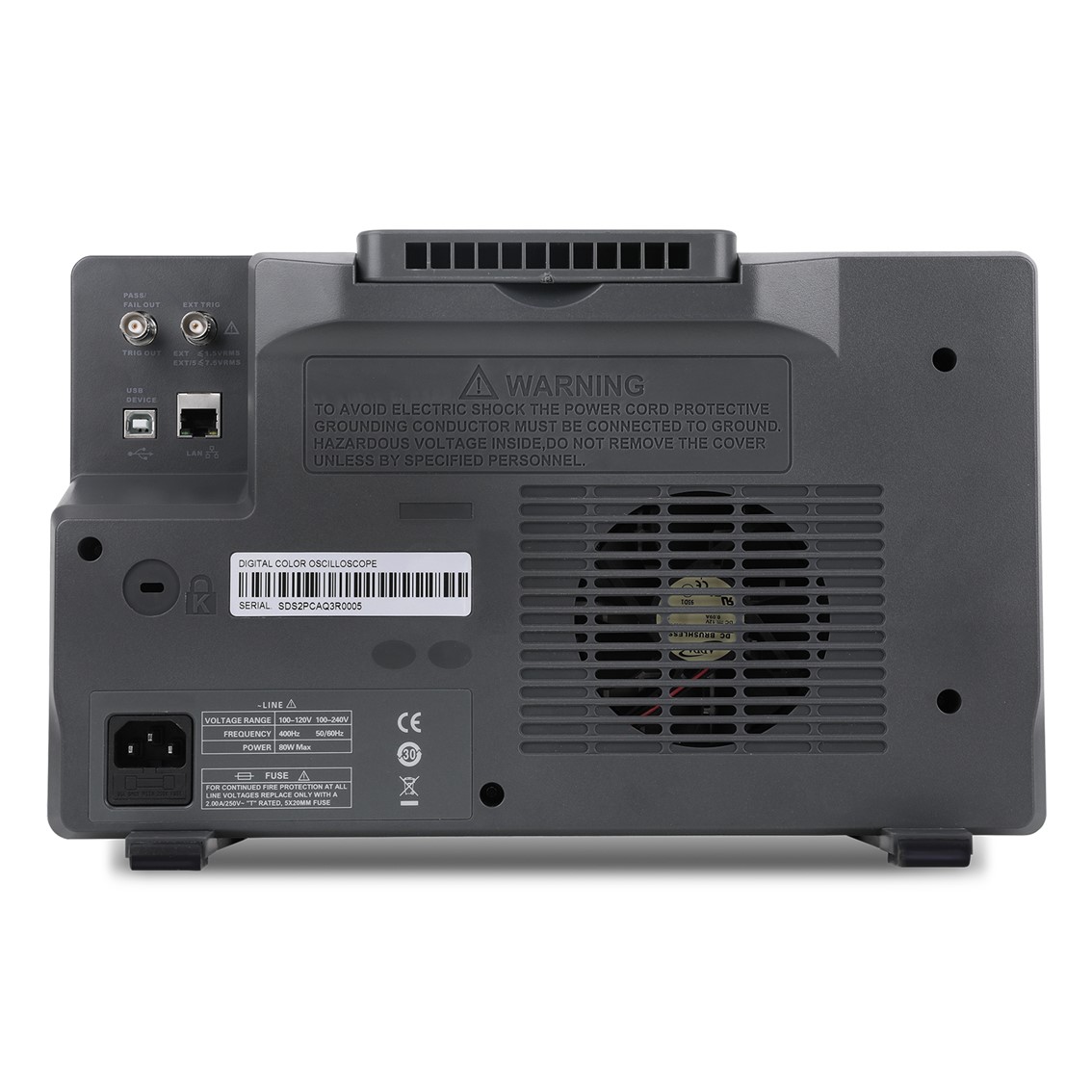 SIGLENT SDS2102X Plus 오실로스코프 2채널, 100MHz2GSa/s, 200Mpts