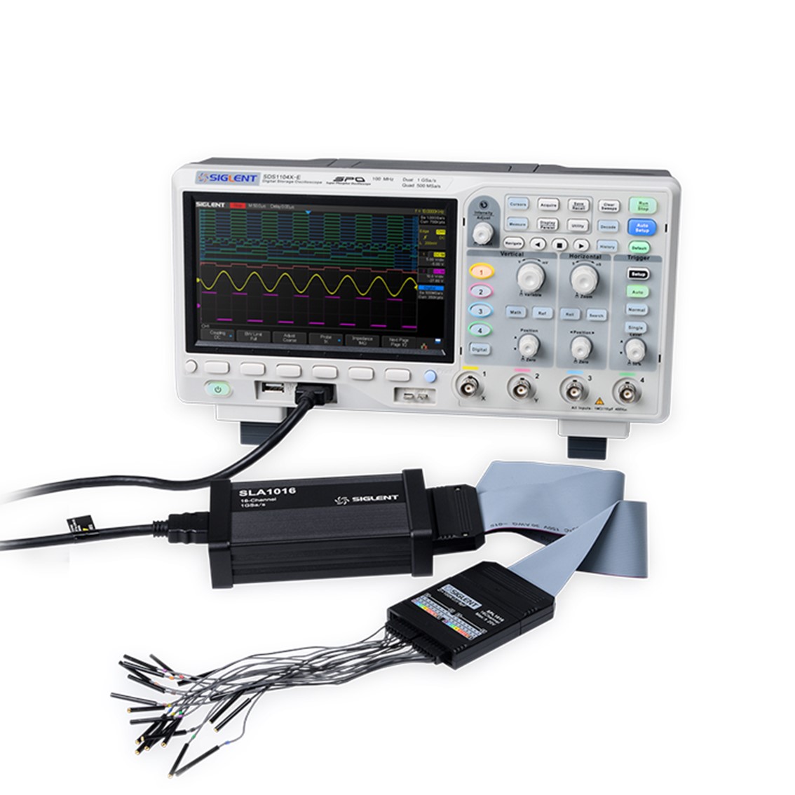 SIGLENT SDS2202X-E  오실로스코프 2채널, 200MHz, 2GSa/s, 28M