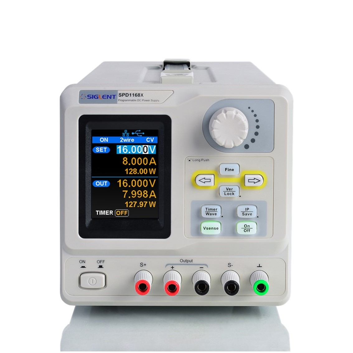 SIGLENT SPD1168X  DC파워서플라이 16V, 8A, 128W, 1mV, 1mA