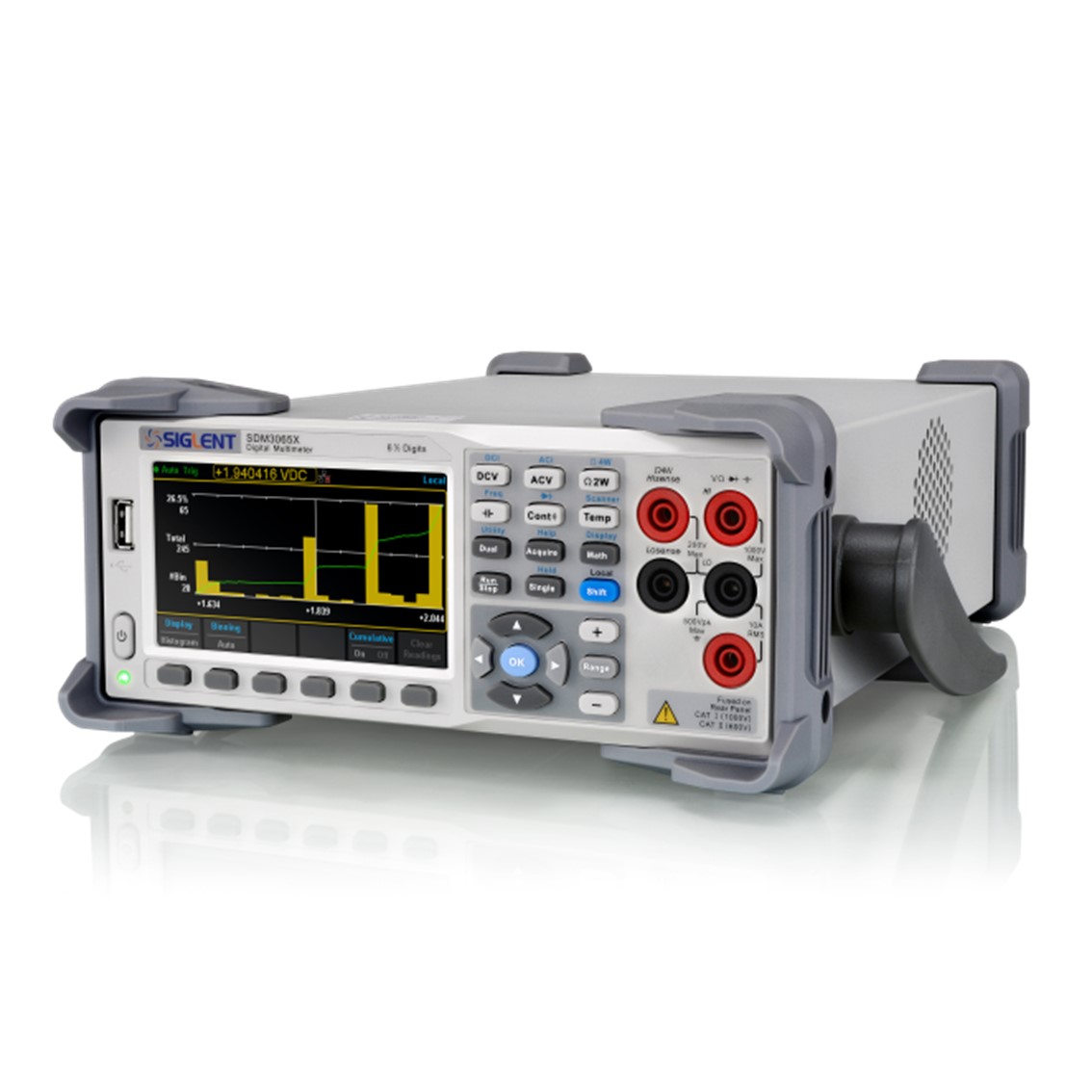 SIGLENT SDM3065X  벤치 멀티미터 6.5-digit/10000rdgs/4.3inch/TFT-LCD