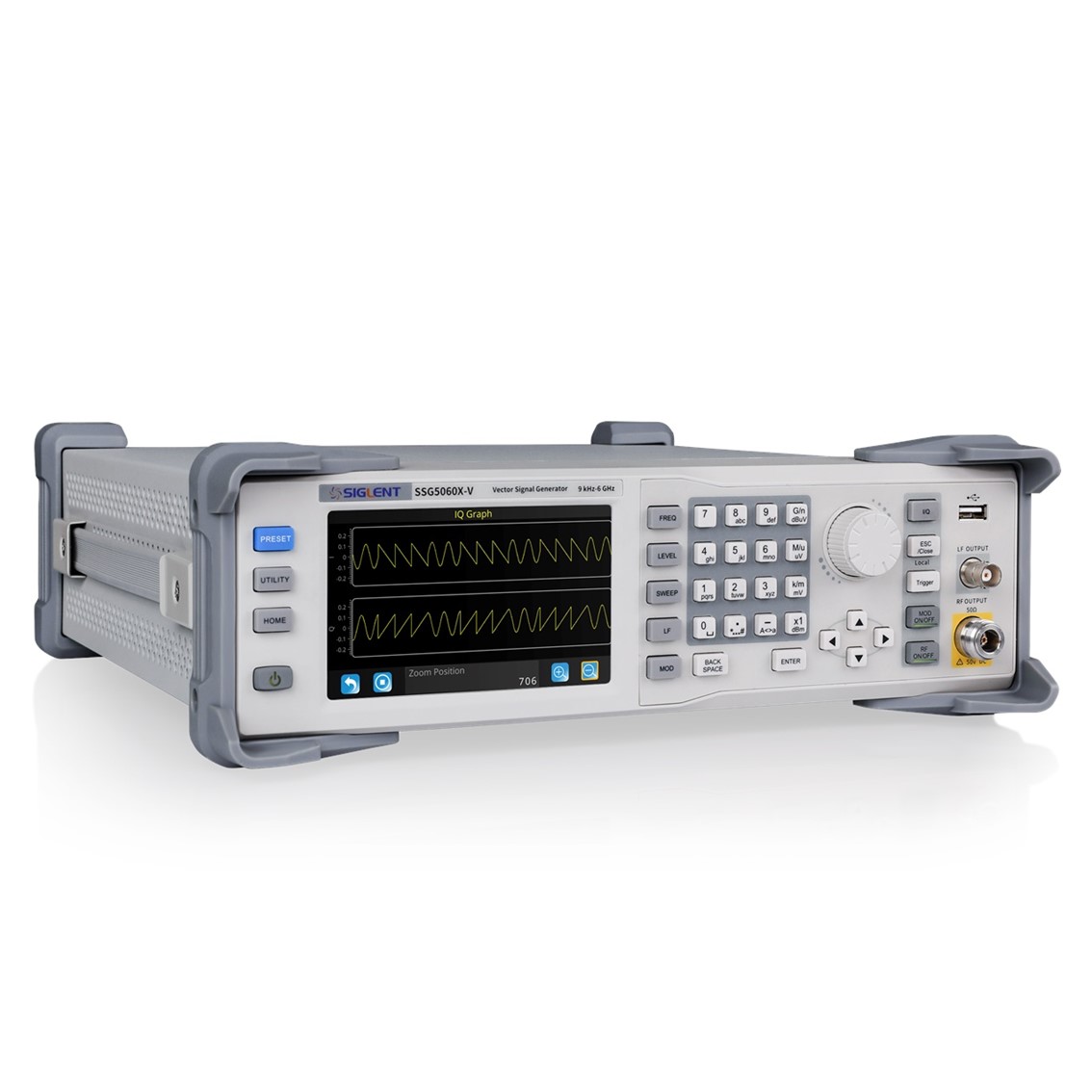 SIGLENT SSG5060X-V  신호발생기 9k-6GHz / -140dBm~+26 dBm/0.001Hz