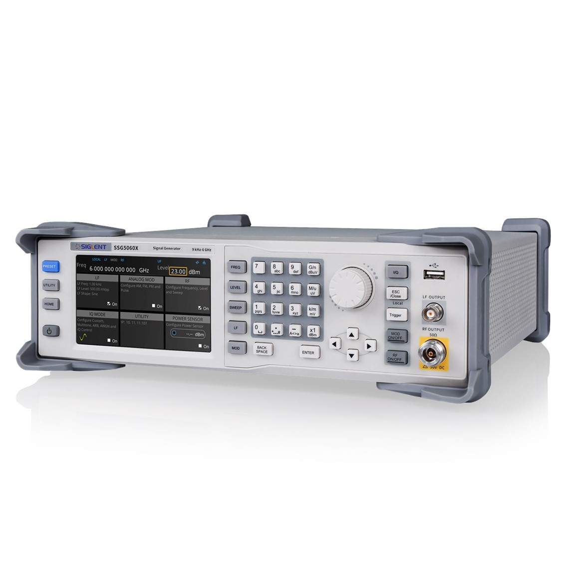 SIGLENT SSG5060X-V  신호발생기 9k-6GHz / -140dBm~+26 dBm/0.001Hz