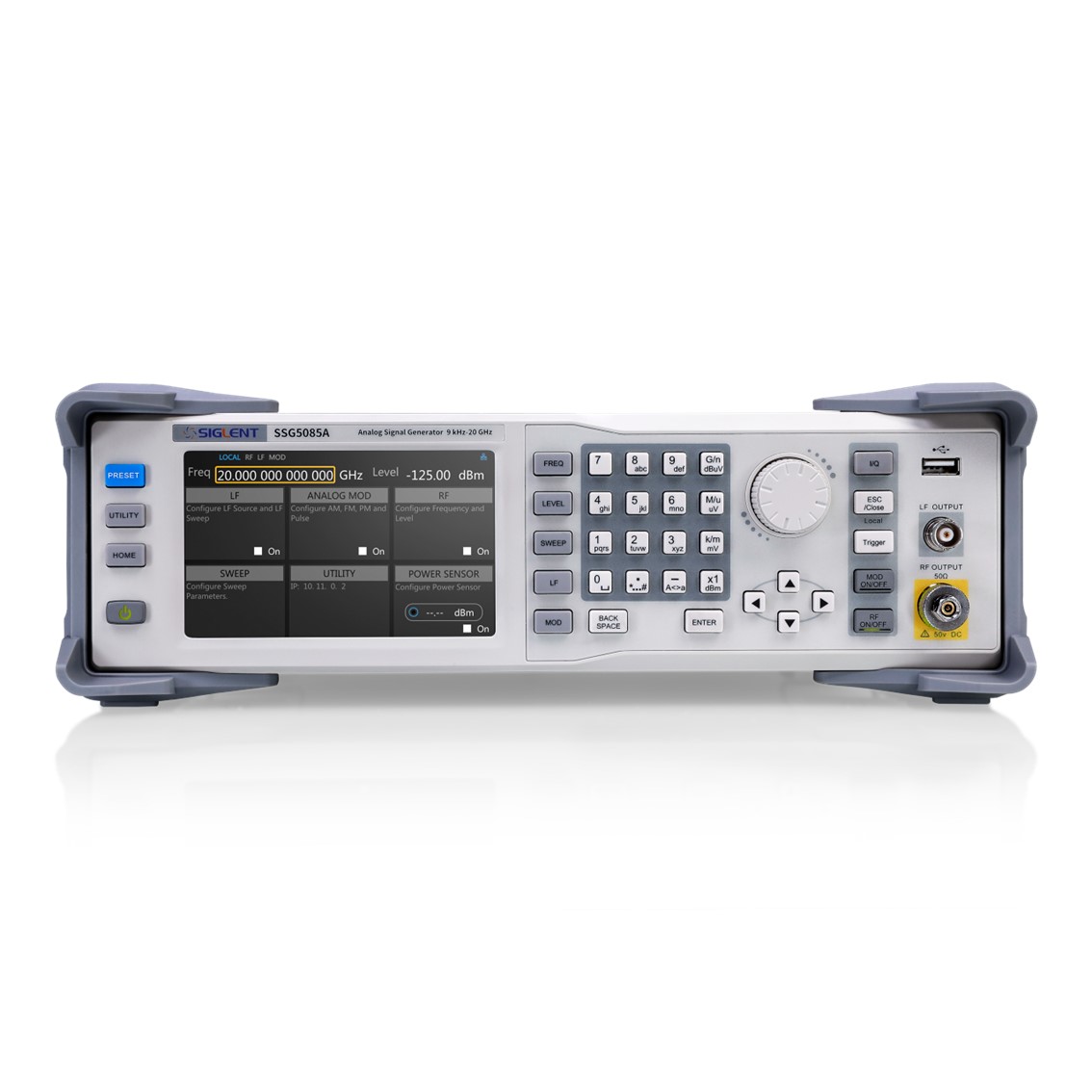 SIGLENT SSG5085A  신호발생기 9k~20GHz / -130dBm~ +25 dBm