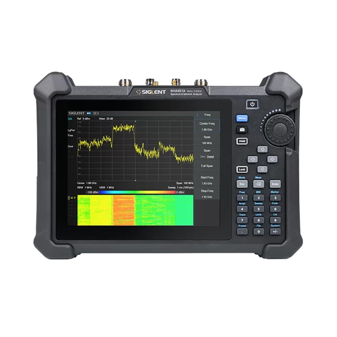 SIGLENT SHA852A  시글런트 휴대용 스펙트럼 분석기 9kHz~7.5GHz