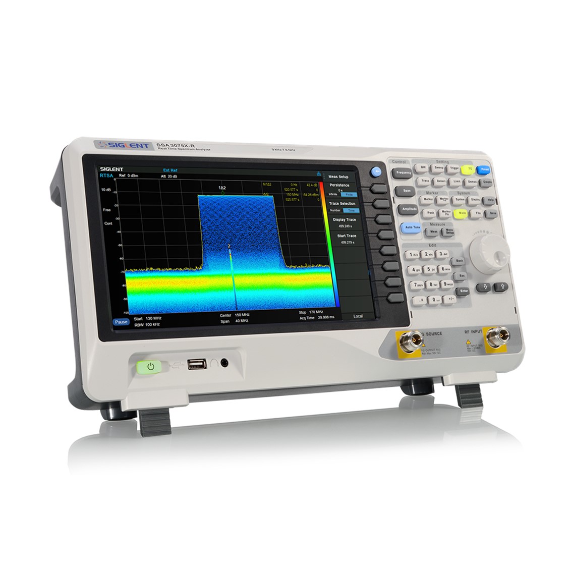 SIGLENT SVA1075X  스펙트럼 분석기 9kHz-7.5GHz / RBW 1Hz-3MHz