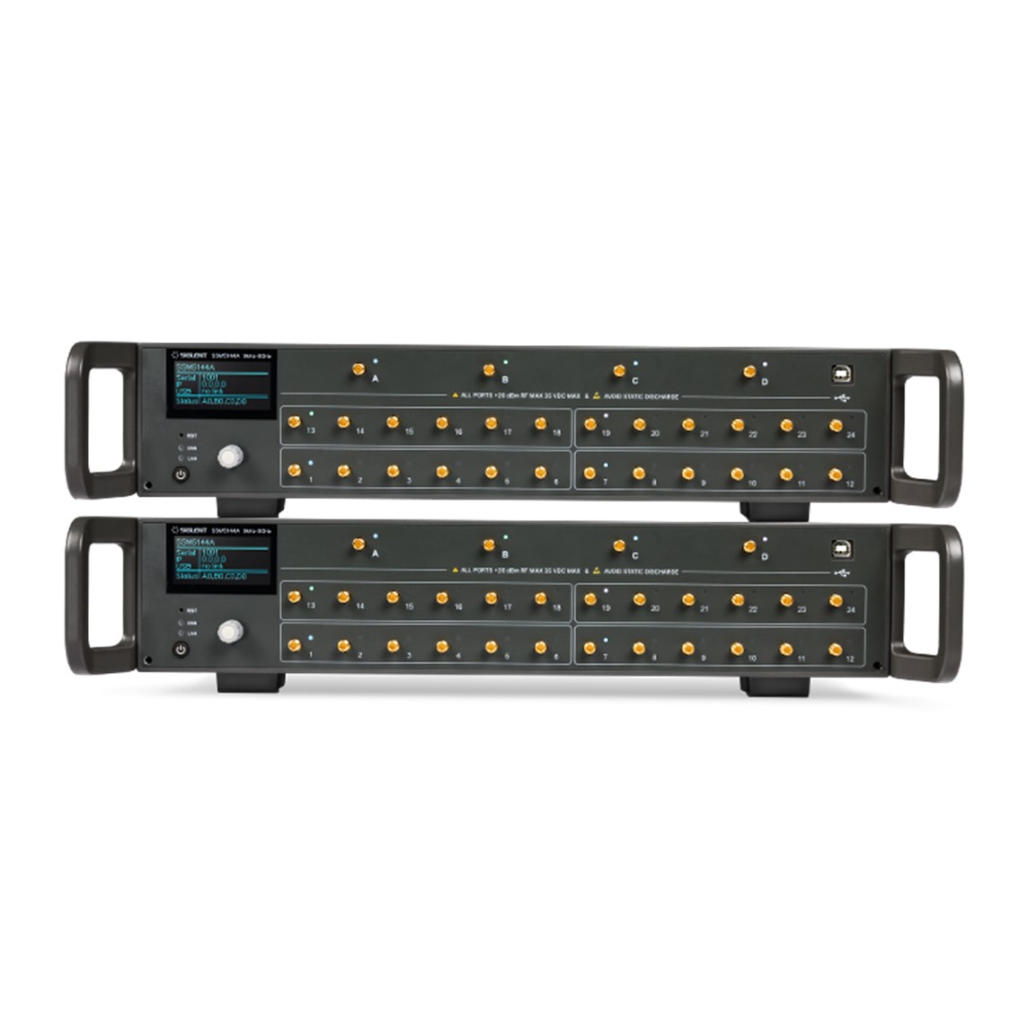 SIGLENT SSM5124A  RF스위치 매트릭스 2 in, 24out, 9kHz~9 GHz