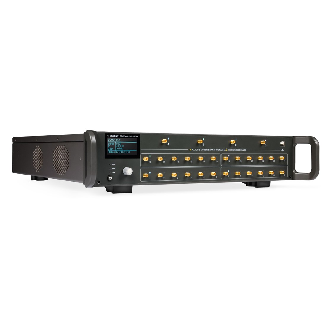 SIGLENT SSM5142A  RF스위치 매트릭스 4in, 12out, 9 kHz~9GHz