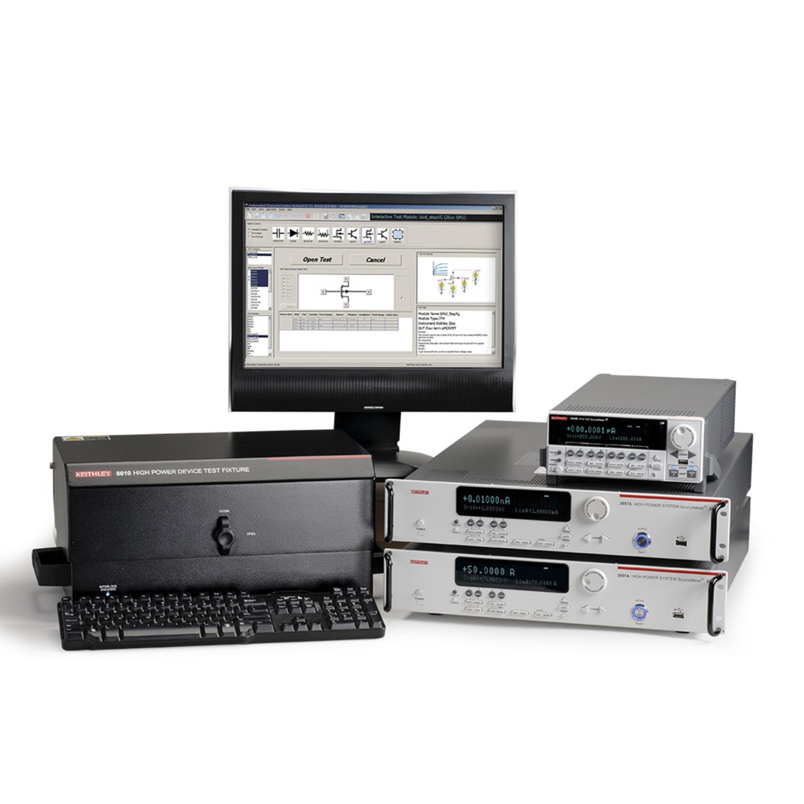 TEKTRONIX 2600-PCT-3B  PCT 파라메트릭 커브 트레이서 고전압  3kV, 120mA-200V, 10A