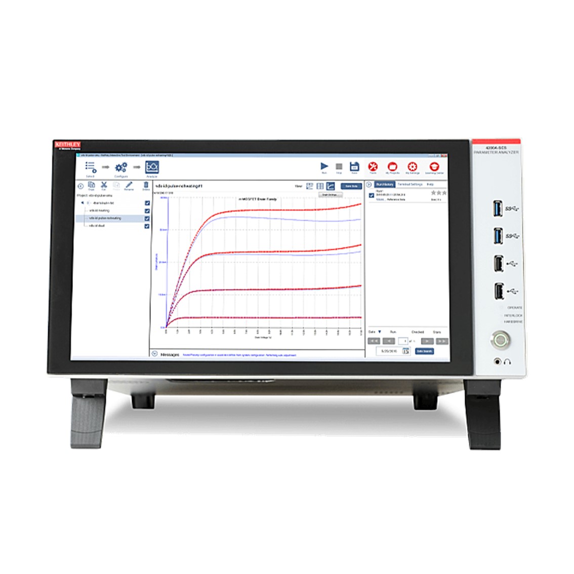 TEKTRONIX 4200A-SCS-ND 매개변수 분석기,소스미터, 펄스측정장치(No Display)