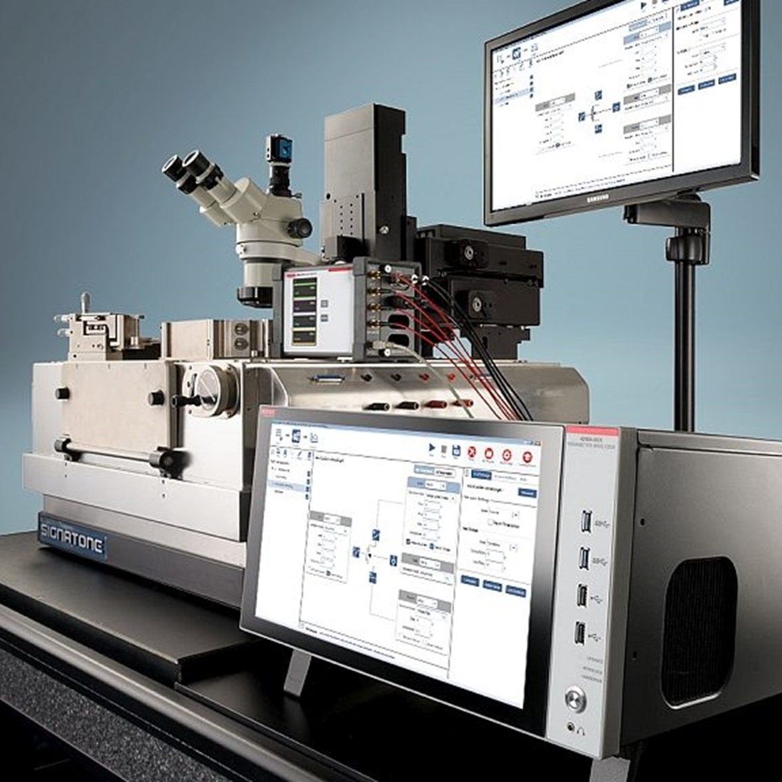 TEKTRONIX 4200A-SCS-PKA 매개변수 분석기,소스미터, 펄스측정장치 4201-SMU(2),4200-PA(1),8101-PIV(1)