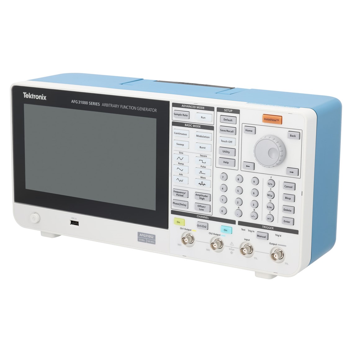 TEKTRONIX AFG31052  임의파형발생기,함수발생기 2채널, 50MHz, 500MSa/s, 16Mpts