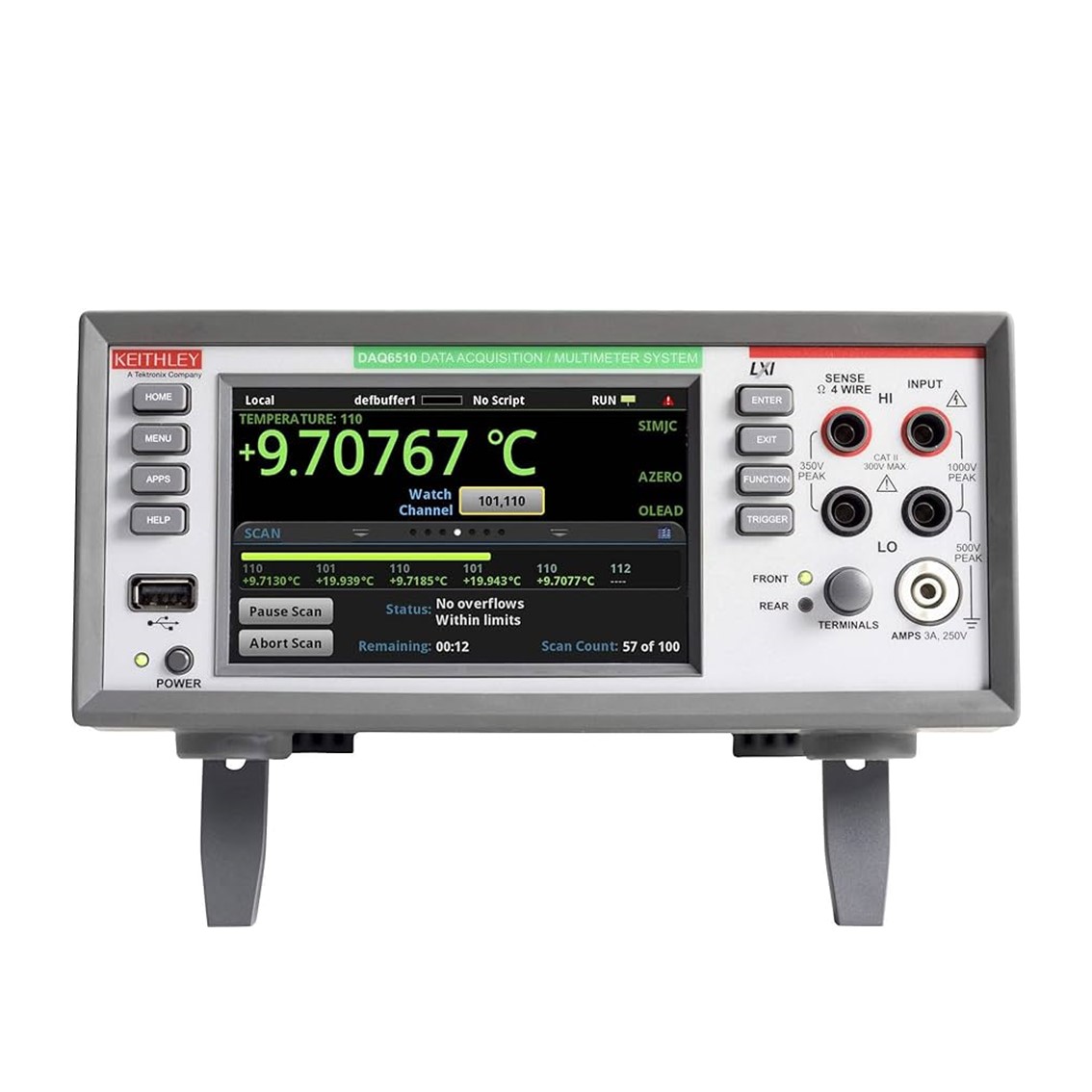 TEKTRONIX DAQ6510/7700  20CH 데이터수집, 멀티미터시스템