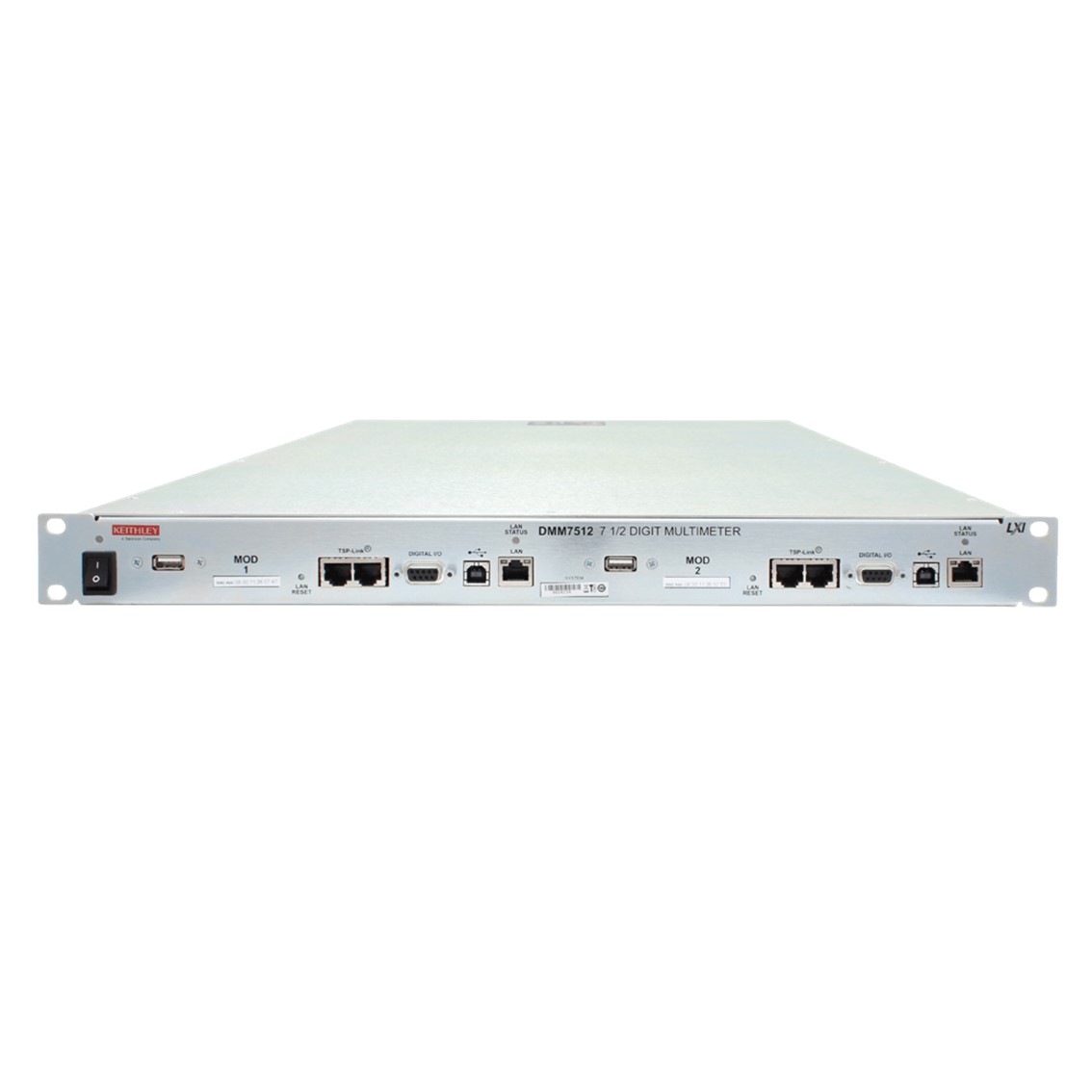 TEKTRONIX DMM7512 듀얼 채널 7.5디지트 샘플링 멀티미터 1M샘플링/18비트