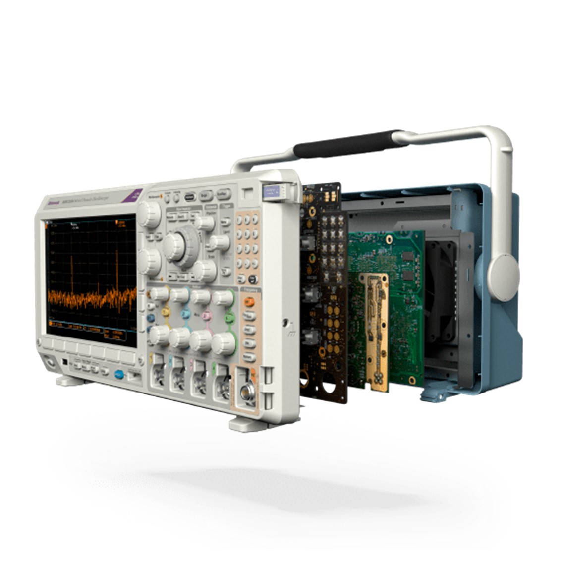 TEKTRONIX MDO3102 오실로스코프 2CH, 1GHz, 5GS, 10M, 디지탈채널16