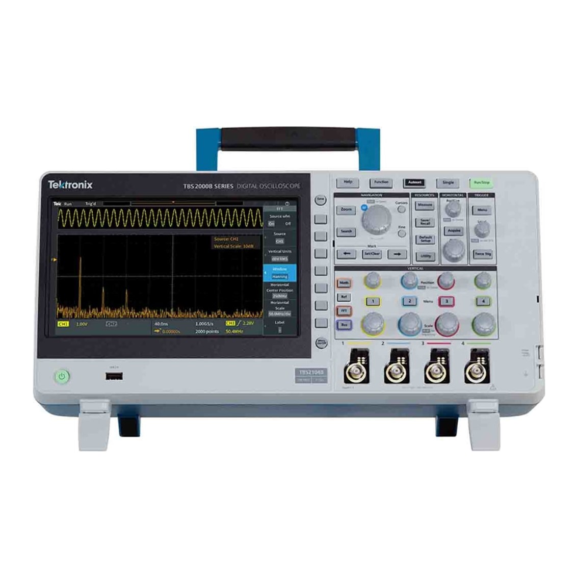 TEKTRONIX TBS2072B 오실로스코프 2CH, 70MHz, 2GS/s, 5Mpts