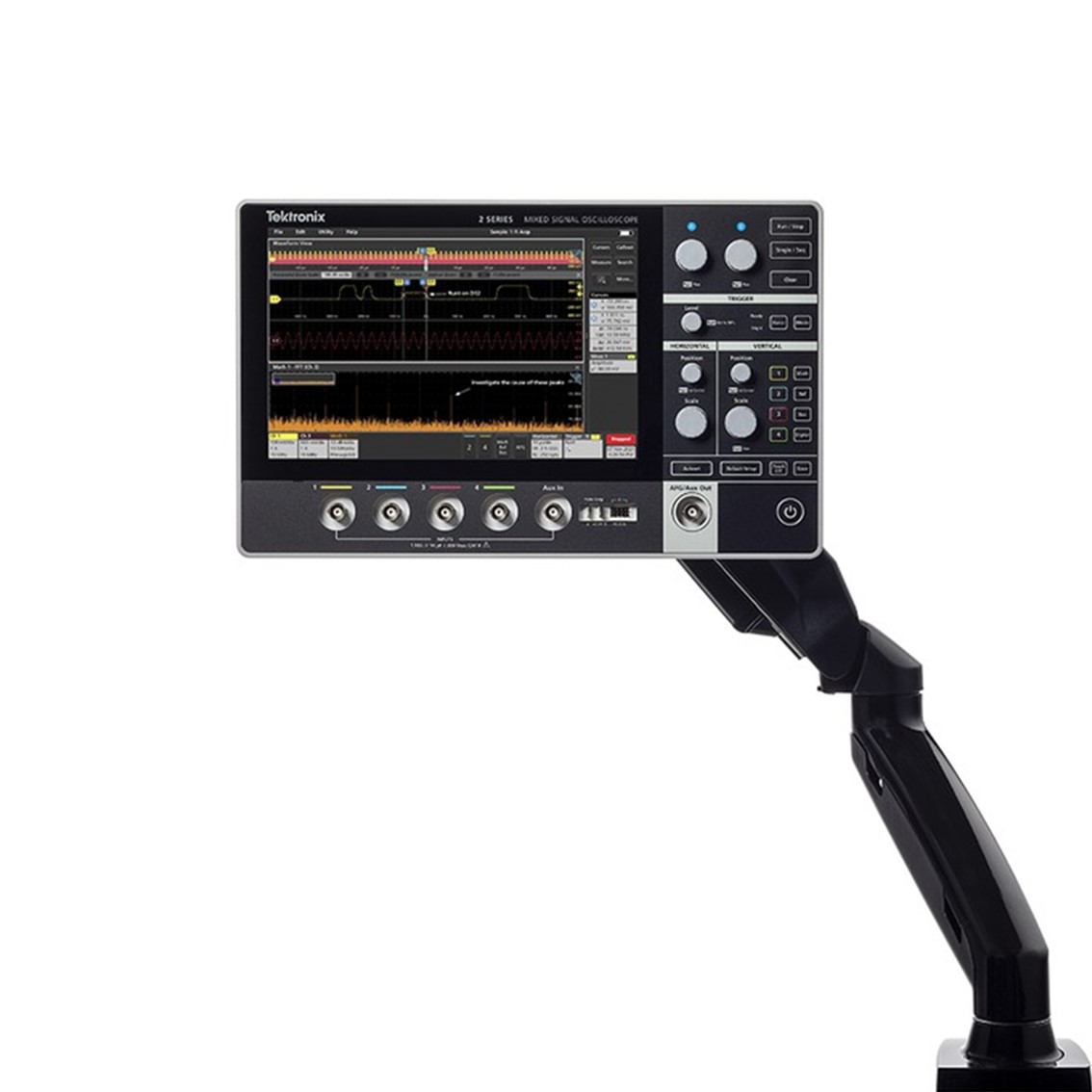 TEKTRONIX MSO24 2-BW-100  오실로스코프 4CH, 100MHz, 2.5GS, 디지탈16CH, 10M