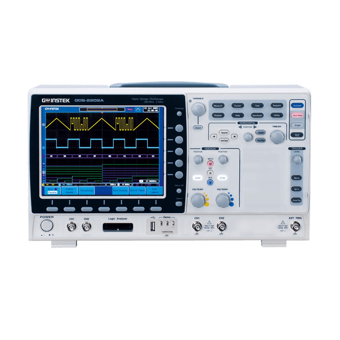 GWINSTEK GDS-2104A  4채널/100MHz/2GSa/2M 디지탈 오실로스코프