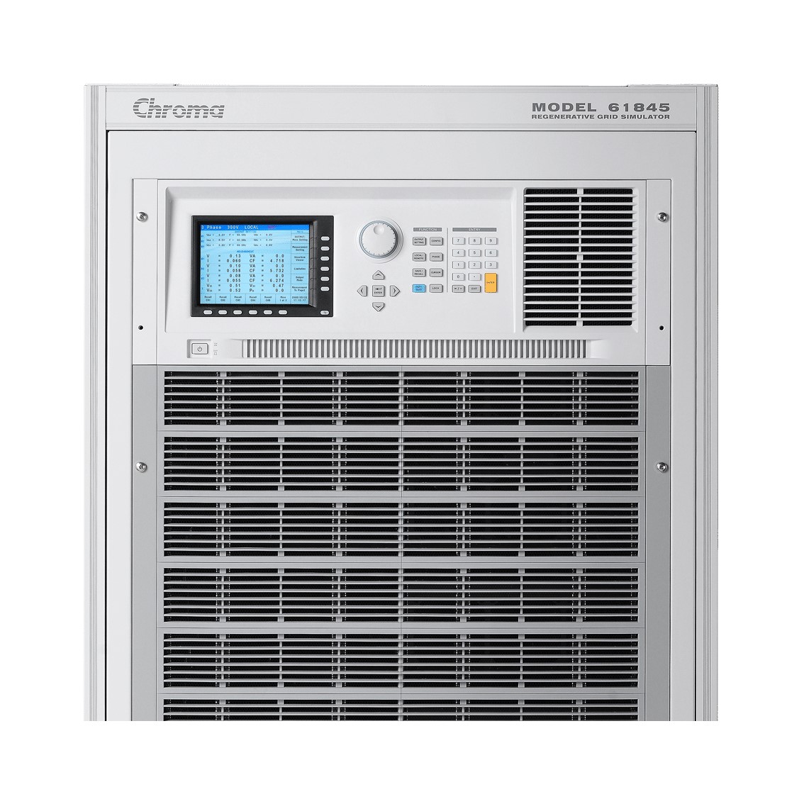 CHROMA 61830  재생그리드 시뮬레이터 (30KVA) 캐비넷(39U)