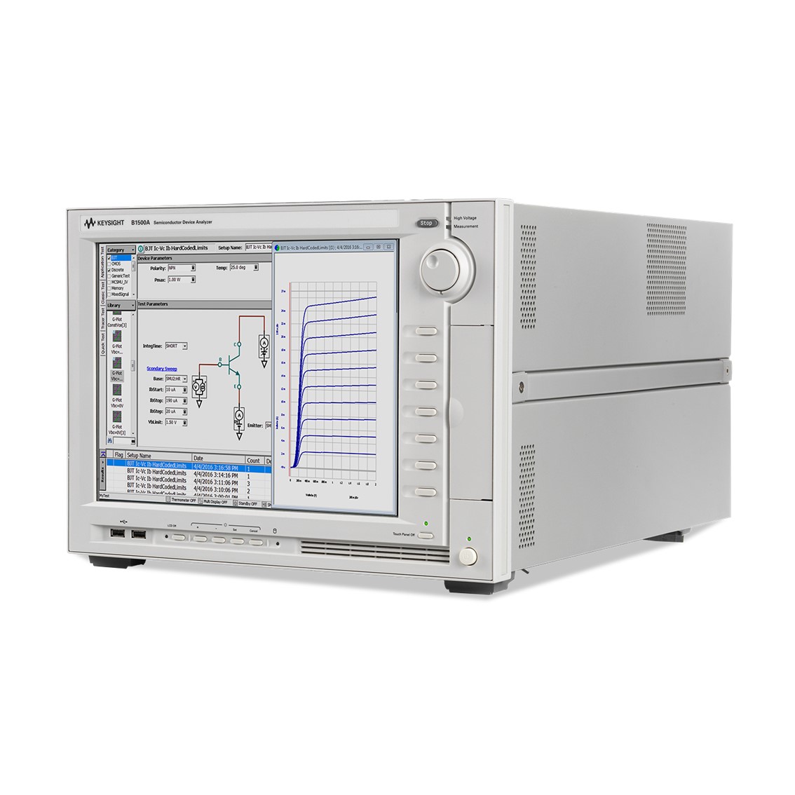 KEYSIGHT B1500A  반도체 파라미터 분석기, 웨이퍼 파라미터 분석기