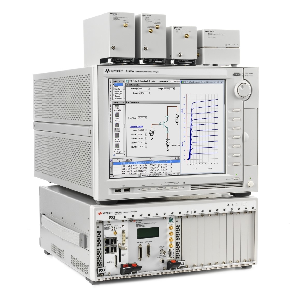 KEYSIGHT B1500A  반도체 파라미터 분석기, 웨이퍼 파라미터 분석기